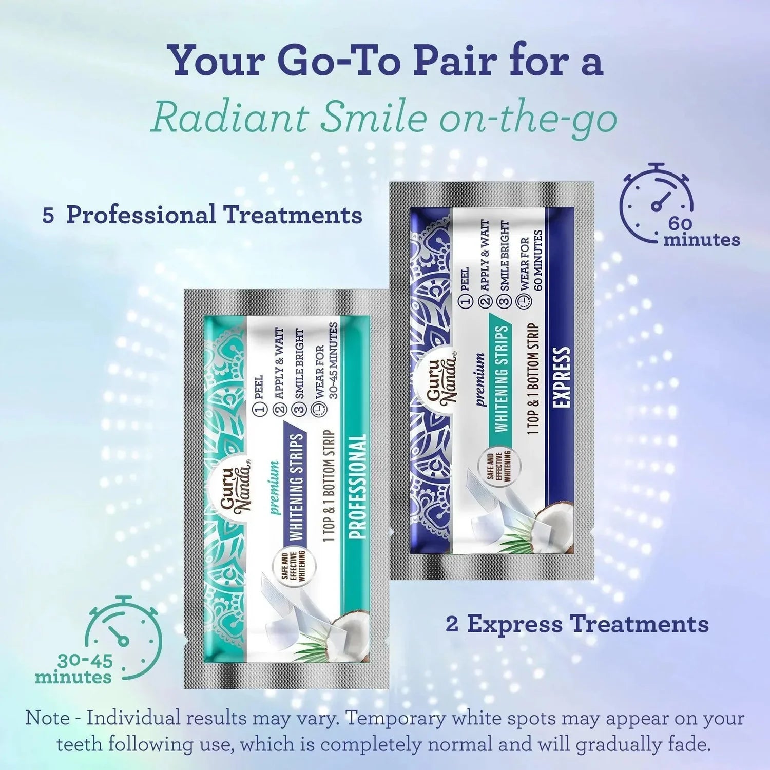 Coconut Glow Whitening Strips